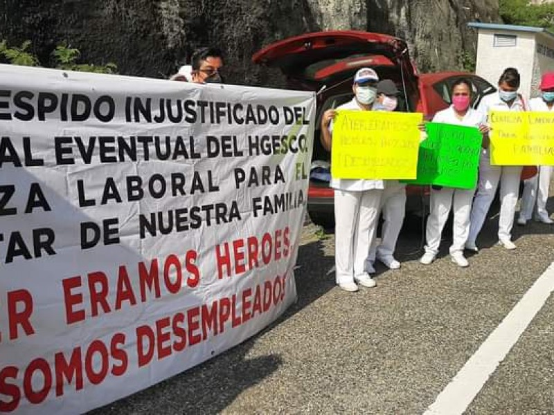 Manifestaciones en Salina  Cruz ante el arribo del presidente de México