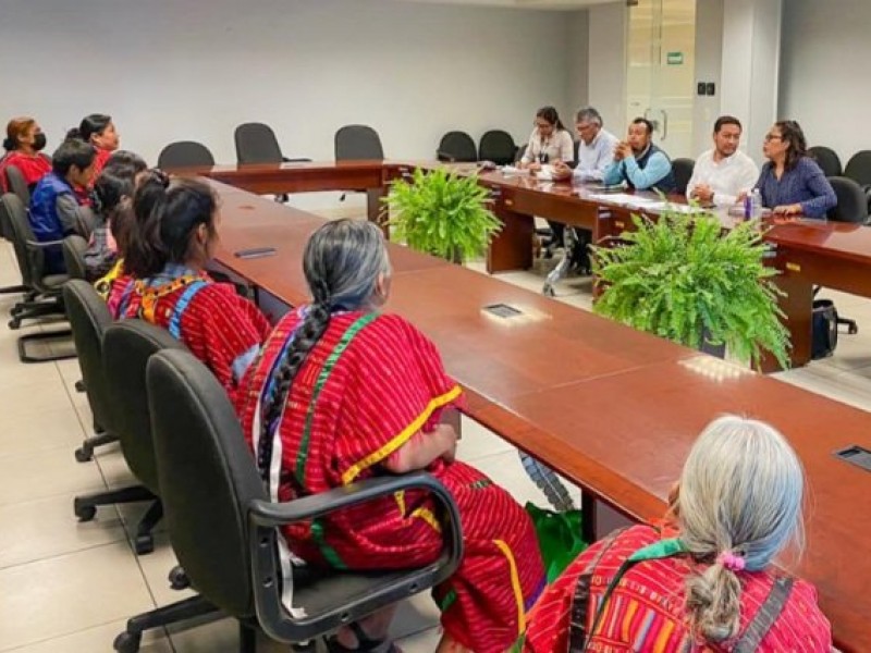 Manifestantes triquis rechazan propuestas de la administración de Oaxaca