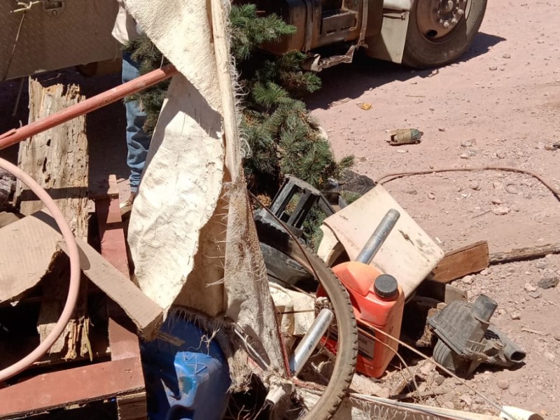 Mantiene Ayuntamiento de Guaymas jornada de descacharre en colonias