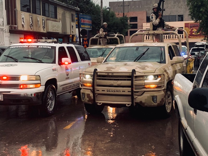 Mantiene Gobierno de Sonora operativo permanente por lluvias en Nogales