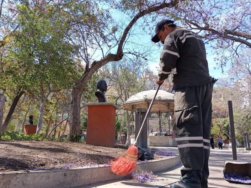 Mantiene Guanajuato  limpios sus espacios públicos