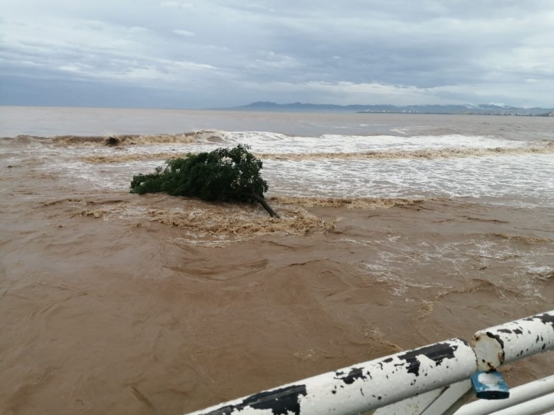 Mantiene Jalisco alerta amarilla tras paso de Narda