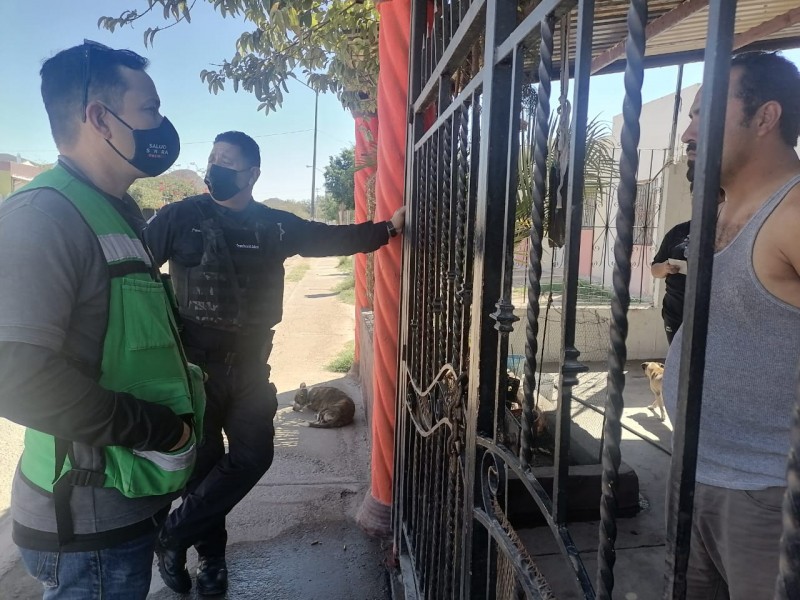 Mantiene SSP Sonora trabajo de prevención con vecinos de Empalme