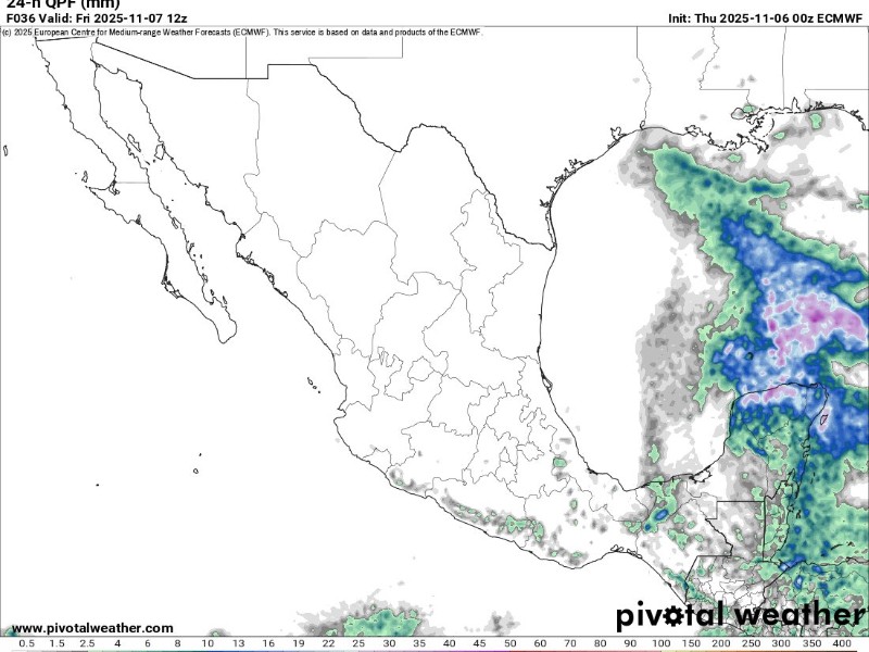 Mantienen Alerta Gris por próximo Frente Frío