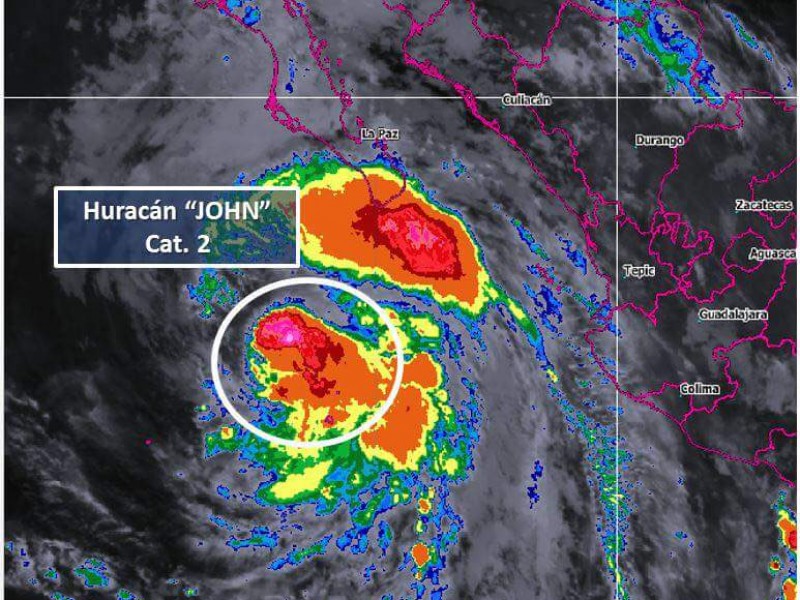 Mantienen alerta por John, 4 refugios temporales #LosCabos