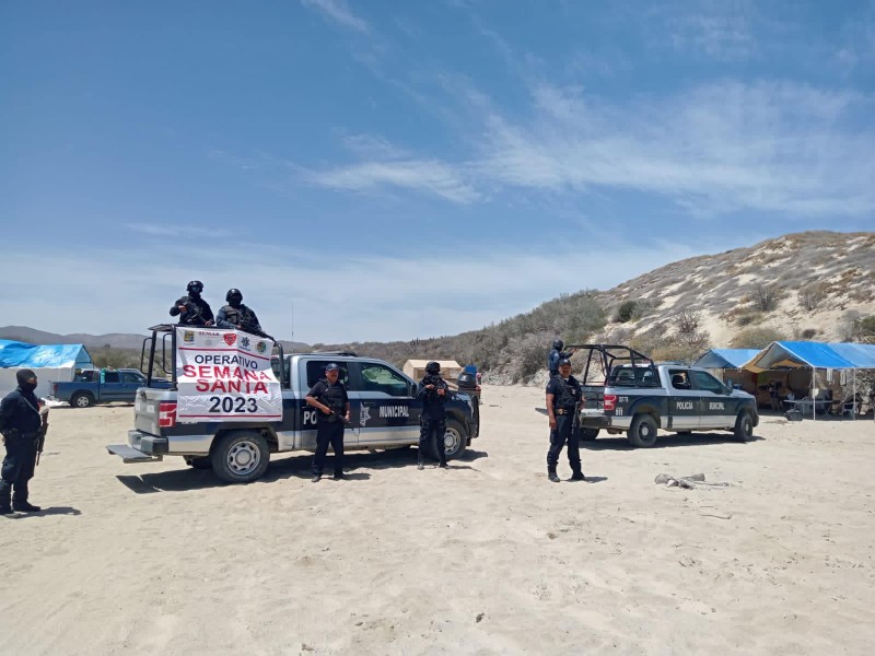 Mantienen constante vigilancia en playas