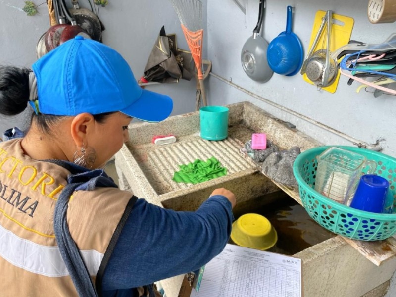 Mantienen control larvario en municipios con mayor índice de dengue