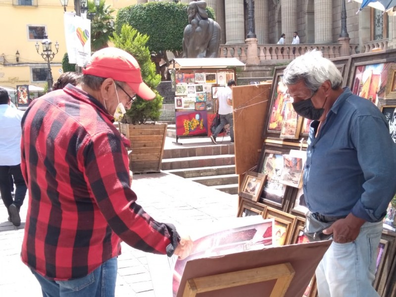 Mantienen la esperanza comerciantes de Guanajuato Capital