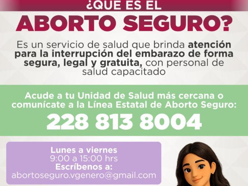 Mantienen Programa Permanente de Aborto Seguro en Tuxpan