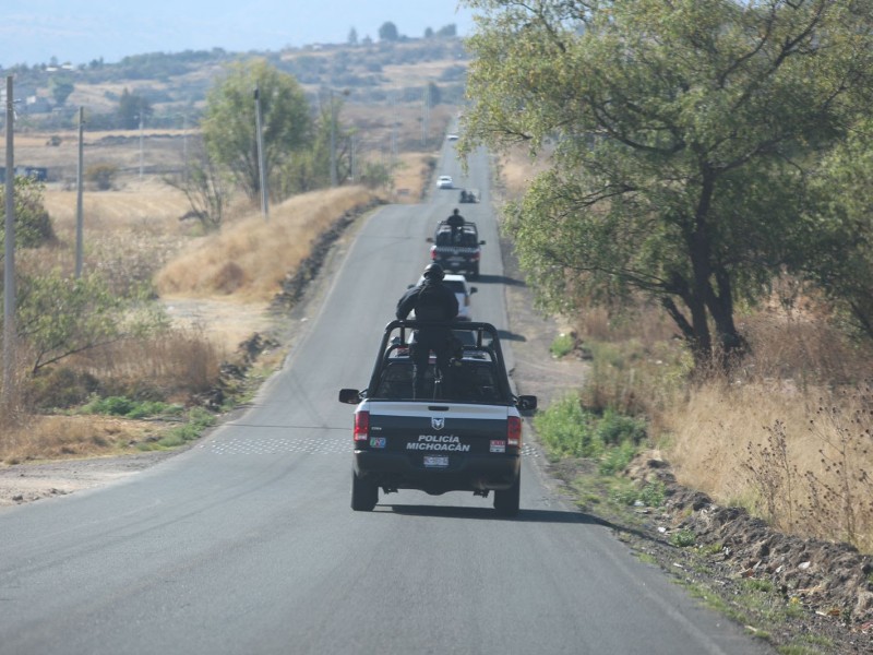 Mantienen vigilancia en rutas de traslado de aguacate