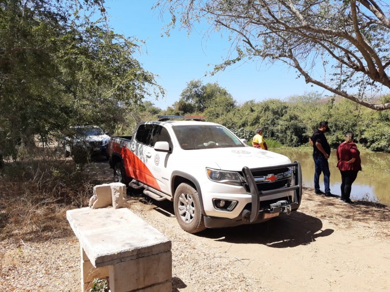 Mantienen vigilancia en Tepuchito por presencia de cocodrilos