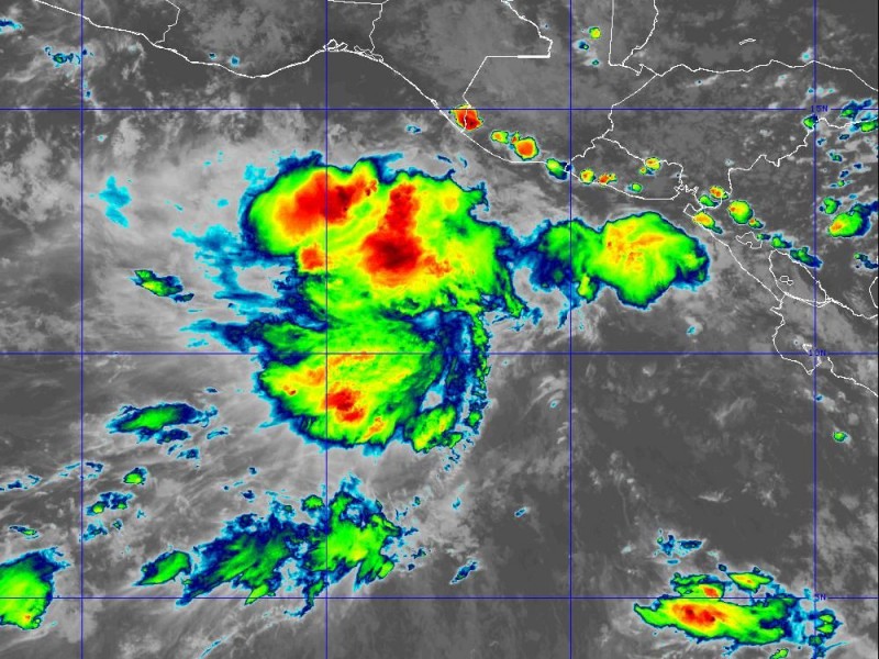 Mantienen vigilancia por depresión tropical Diecinueve-E