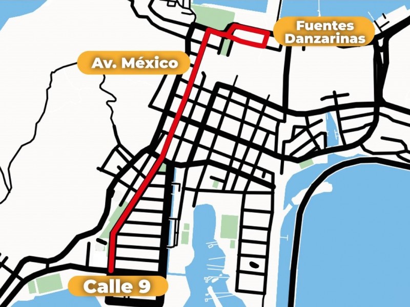 Manzanillo cerrará avenida México por festejos patrios