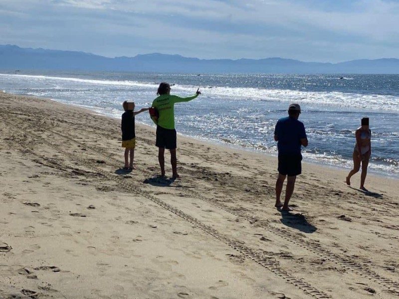 Mar de fondo deja frente frío en costas de Nayarit