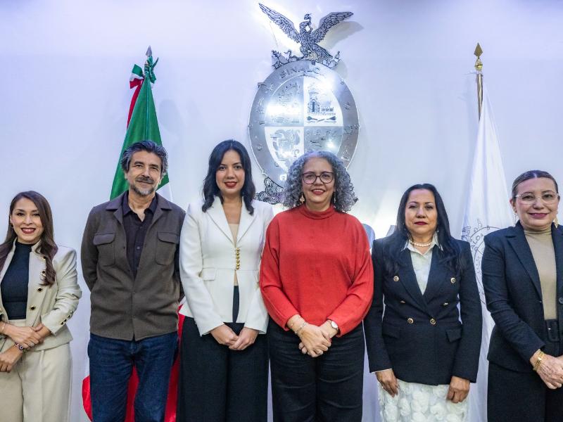 Maraly Franco a Comunicación Social junto nuevos nombramientos en Gobierno de Sinaloa