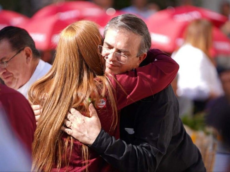 Marcelo Ebrard encabeza acto proselitista en Gómez Palacio y Durango