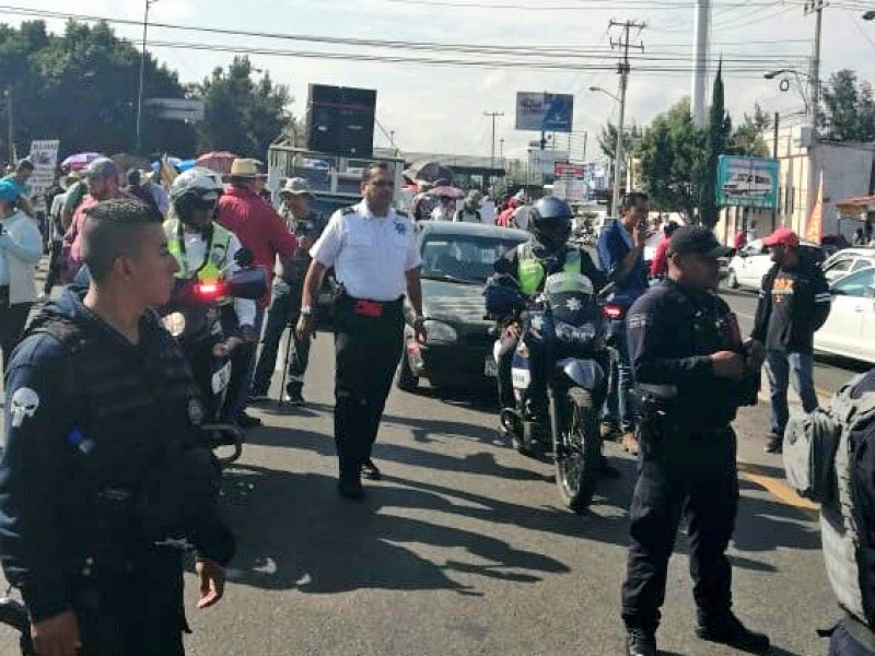 Marcha CNTE en demanda de pagos en Morelia