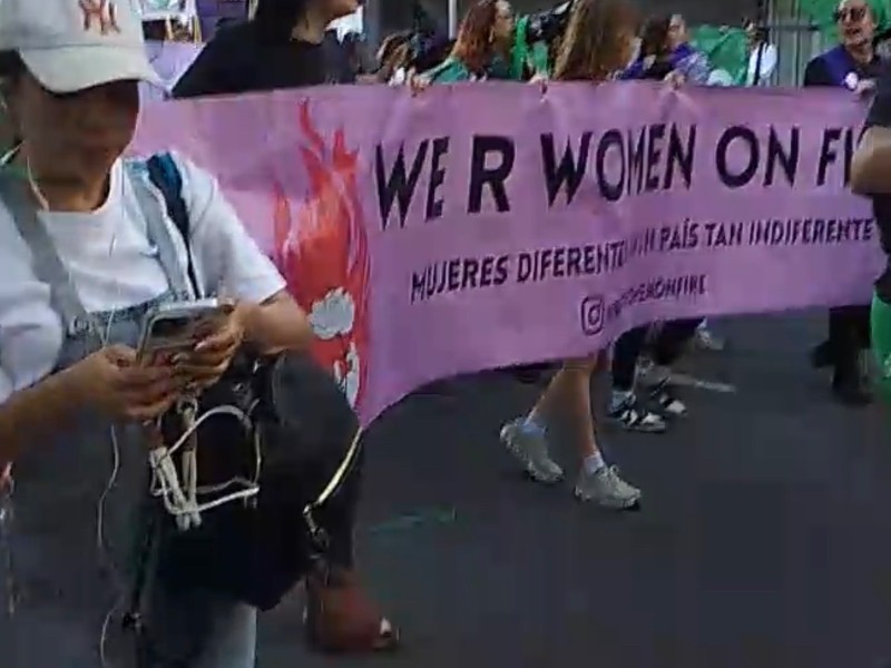 Marcha en Querétaro por la despenalización del aborto