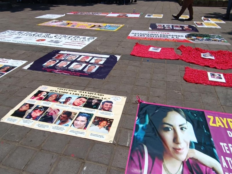 Marcha madres en Oaxaca por sus hijos desaparecidos