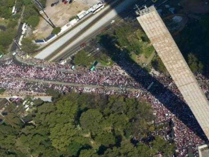 Marcha masiva en la Ciudad de México, cierran vialidades