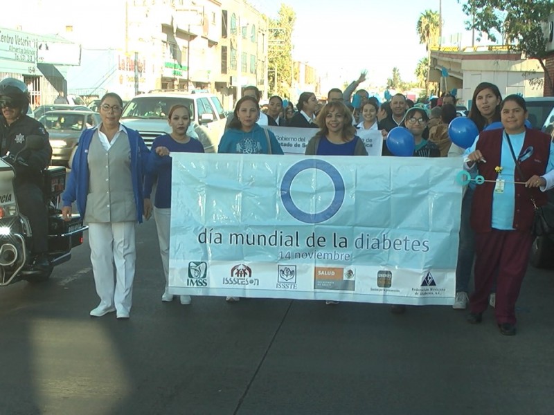 Marcha por el día mundial contra la diabetes...