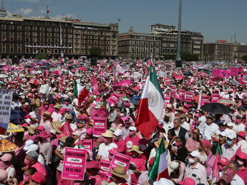 Marcha por la democracia: Xóchitl Gálvez pide que haya bandera