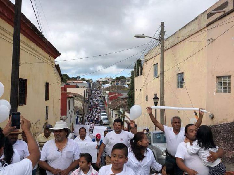 Marcha por la Paz en Comitán