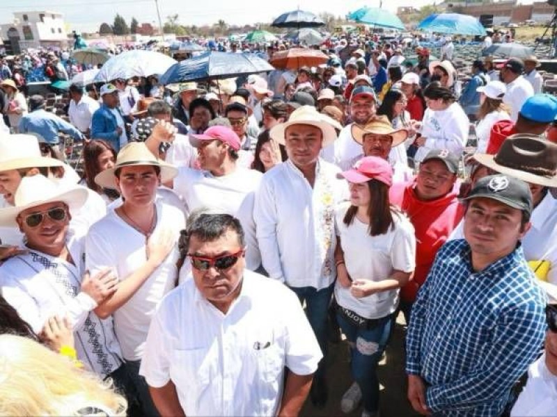 Marcha por la reconstrucción de Huejotzingo