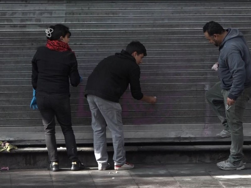 Marcha Pro-Palestina en Toluca, deja confusión entre locatarios