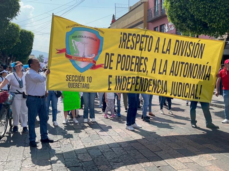 Marchan 2 mil en defensa del Poder Judicial