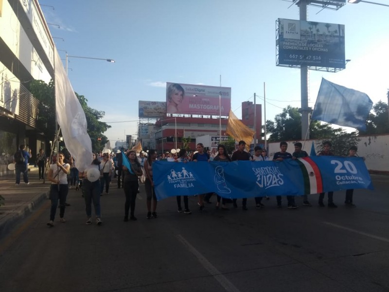 Marchan a favor de la vida desde concepción