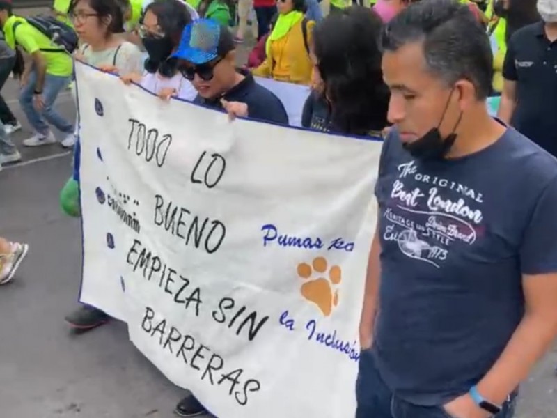 Marchan a favor de un México más incluyente