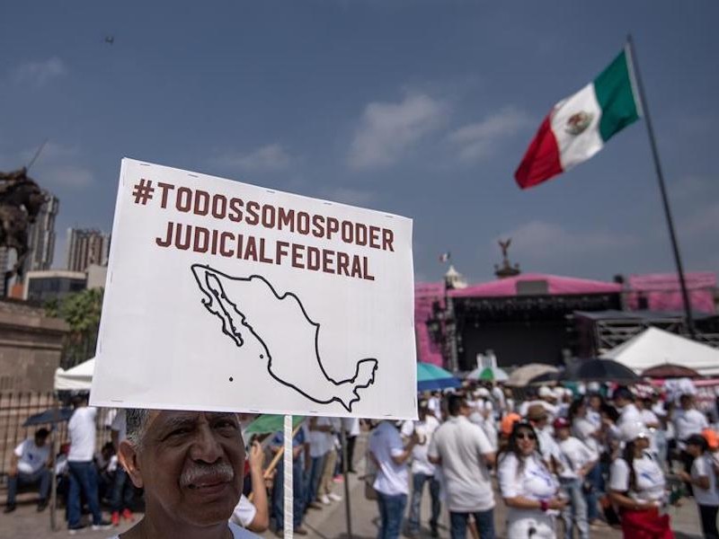 Marchan en 20 ciudades en defensa del Poder Judicial
