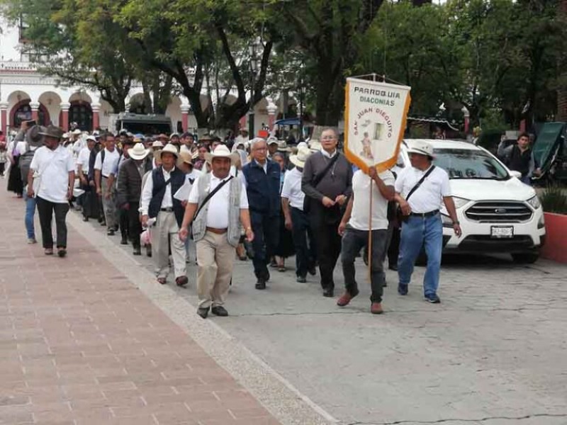Marchan en SCLC y Ocosingo para pedir paz