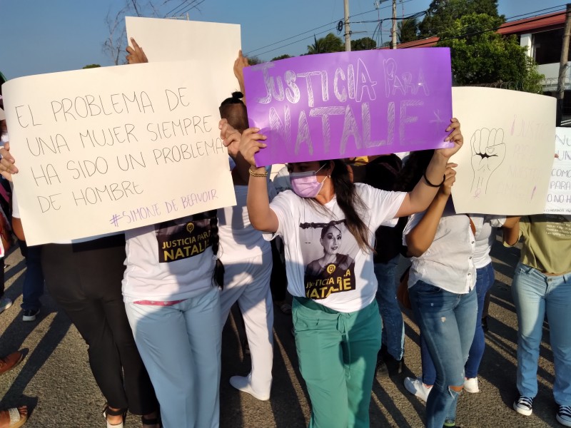 Marchan para exigir justicia por muerte de doctora Natalie