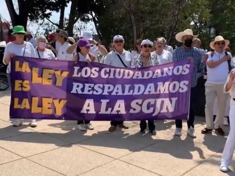Marchan por la defensa de la SCJN en México