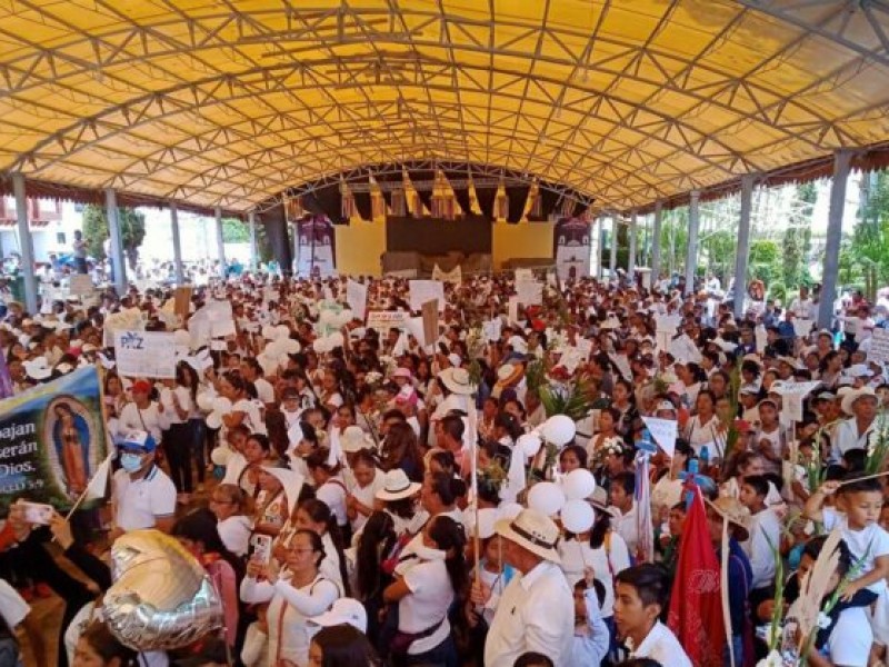 Marchan por la paz, ahora en Las Margaritas