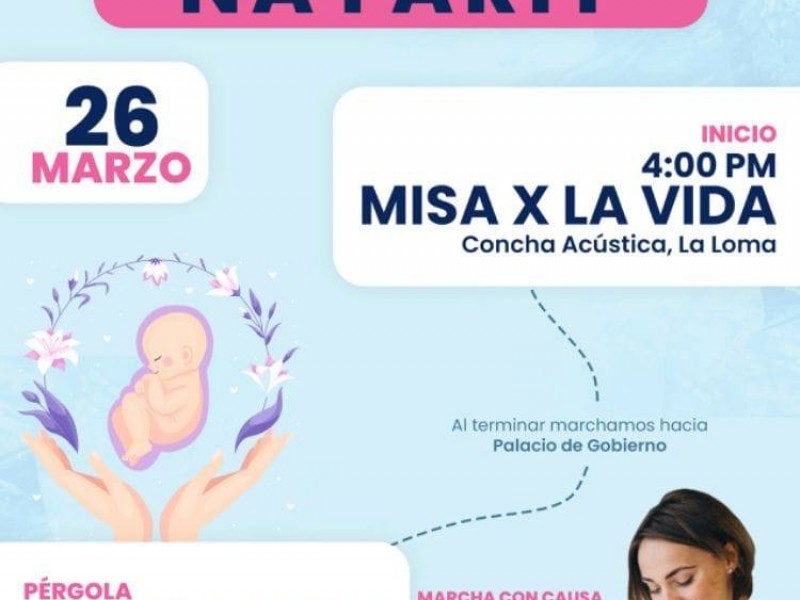 Marchará el Frente por la Familia el próximo sábado