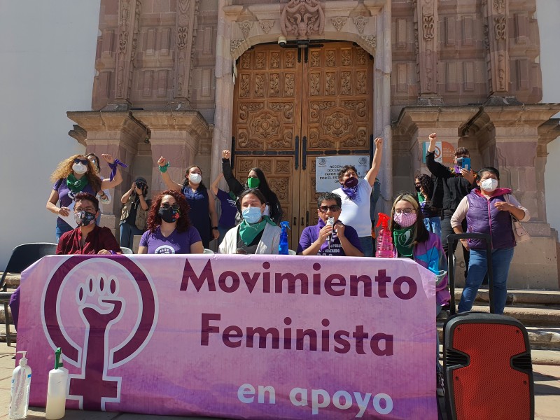 Marcharán mujeres el 8M en Zacatecas