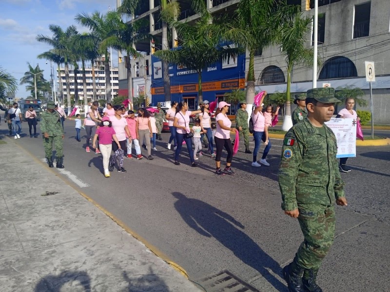 Marcharon para invitar a la prevención del cáncer