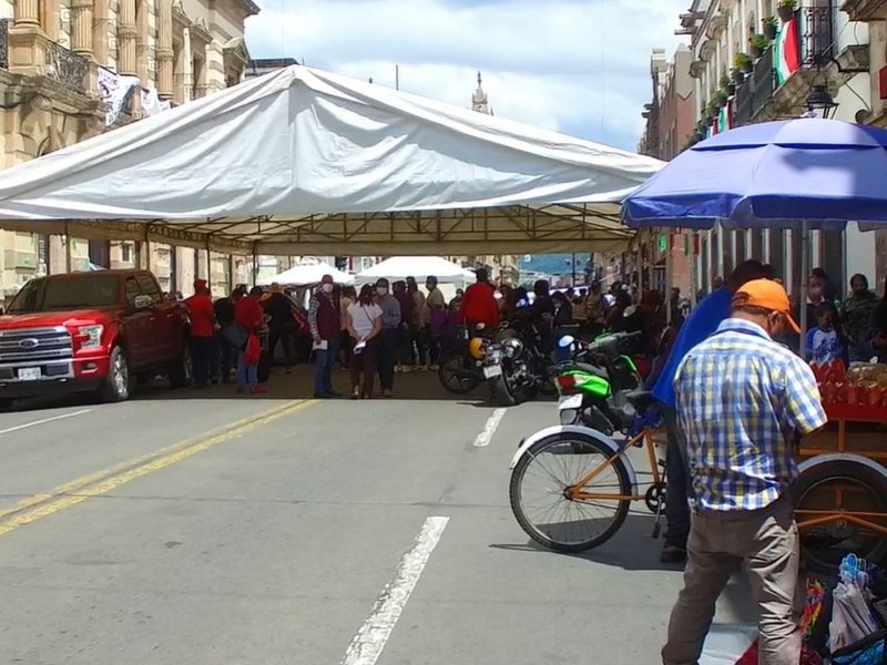 Marchas y plantones provocan hasta 30% en pérdidas a comerciantes