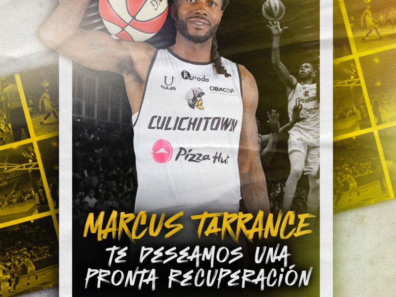 Marcus Tarrance jugador de Caballeros fuera entre 15-20 días