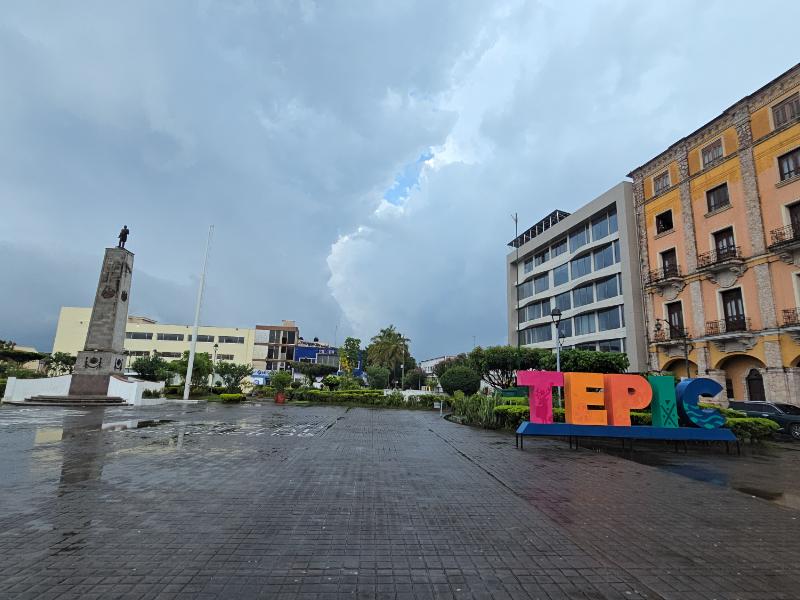 Marea alta, encharcamientos y lluvias: efectos de Polo en Nayarit