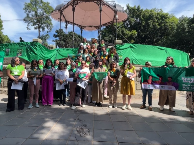 Marea Verde expone retos en la agenda de aborto y derechos sexuales