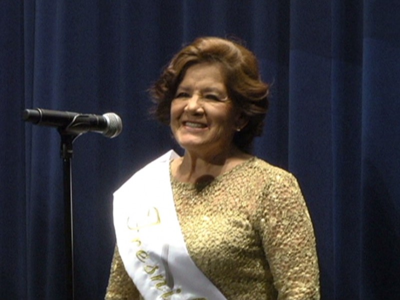 María del Carmen, reina Inapam 2018 en Zacatecas