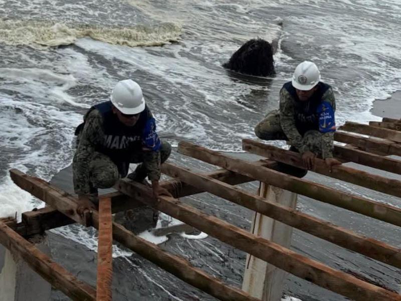 Marina activa Plan de Prevención por huracán Trudy en costas de Michoacán