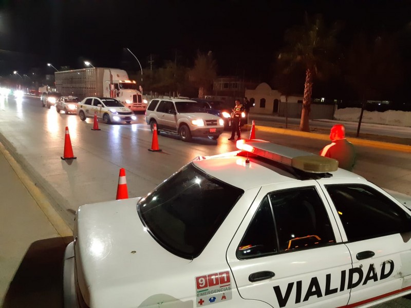 Gomez Palacio tras los conductores ebrios.