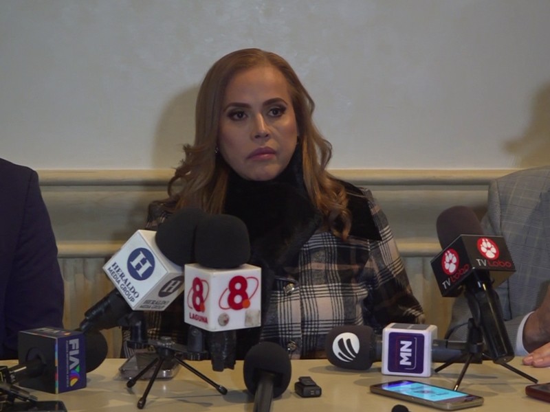 Marina Vitela solicitará licencia para buscar alcaldía
