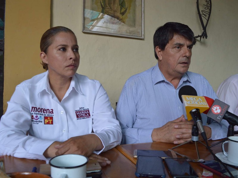 Marine Vitela y Ulises Adame candidatos por Morena