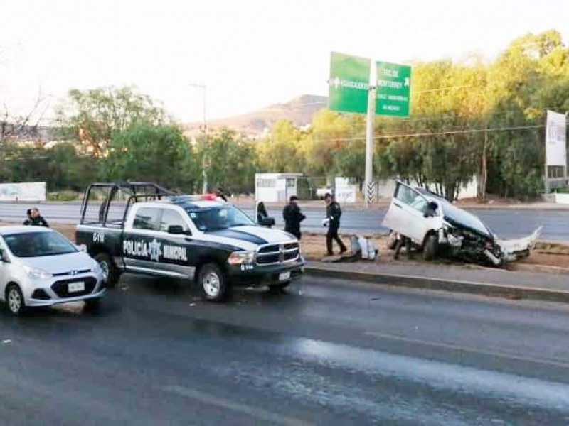 Martes de accidentes en la zona conurbada